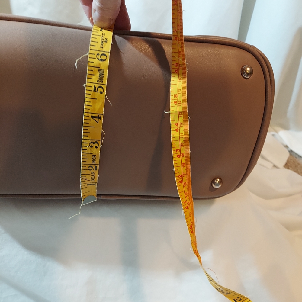 Hollis Blush Pink Faux Leather Full Size Diaper Bag EUC - Picture 5 of 12